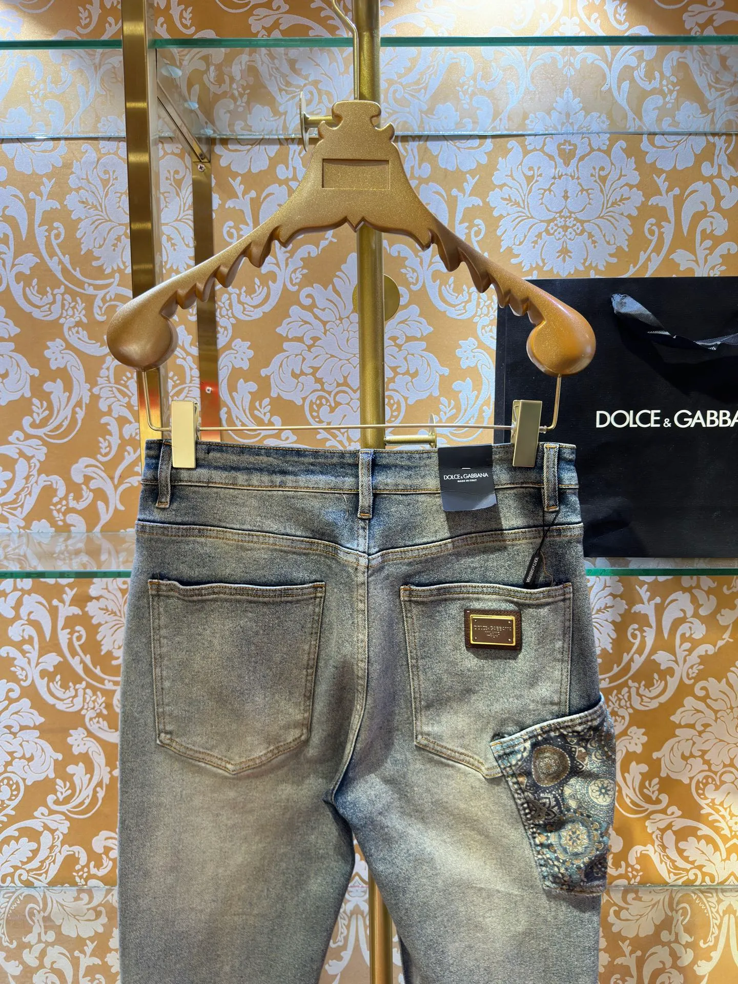 𝘿𝙊𝙇𝘾𝙀 & 𝙂𝘼𝘽𝘽𝘼𝙉𝘼 2026New Arrival Blue DG :Blue Sizes:30-36